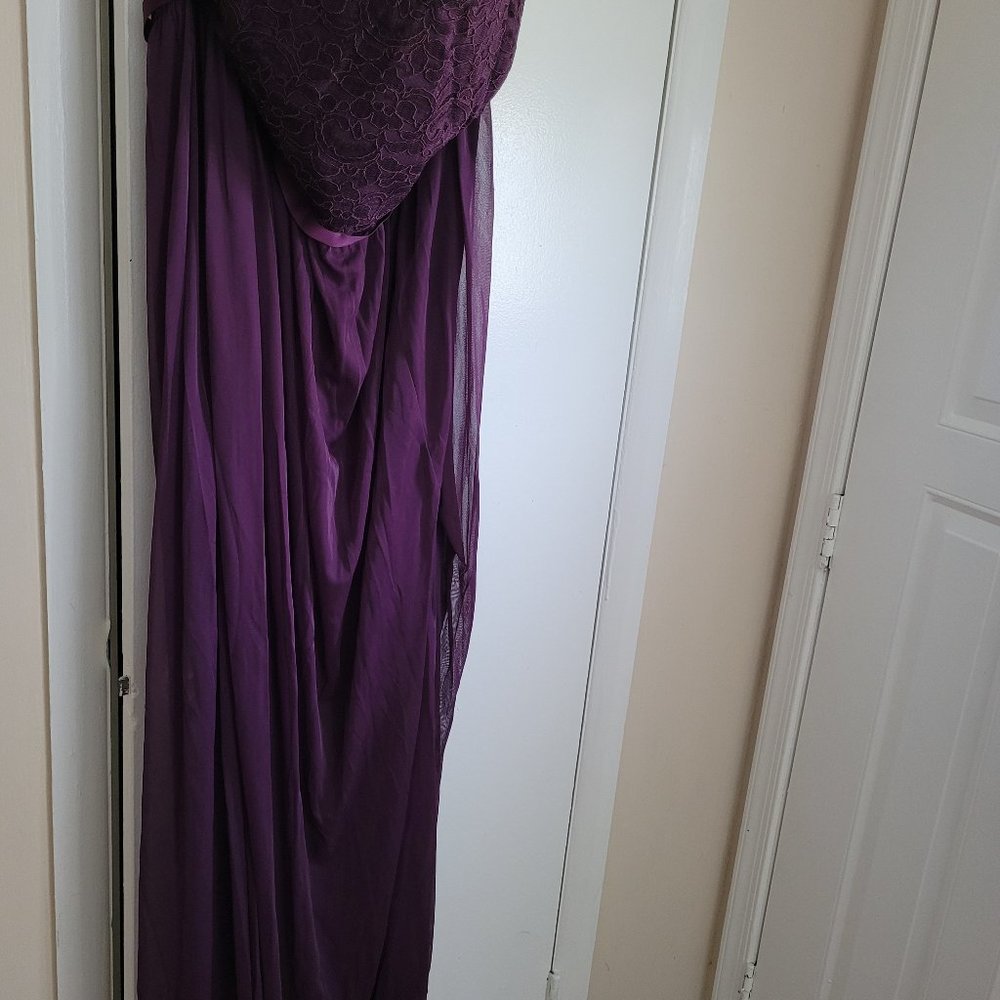 David's Bridal Strapless Bridesmaid Dress Size 26